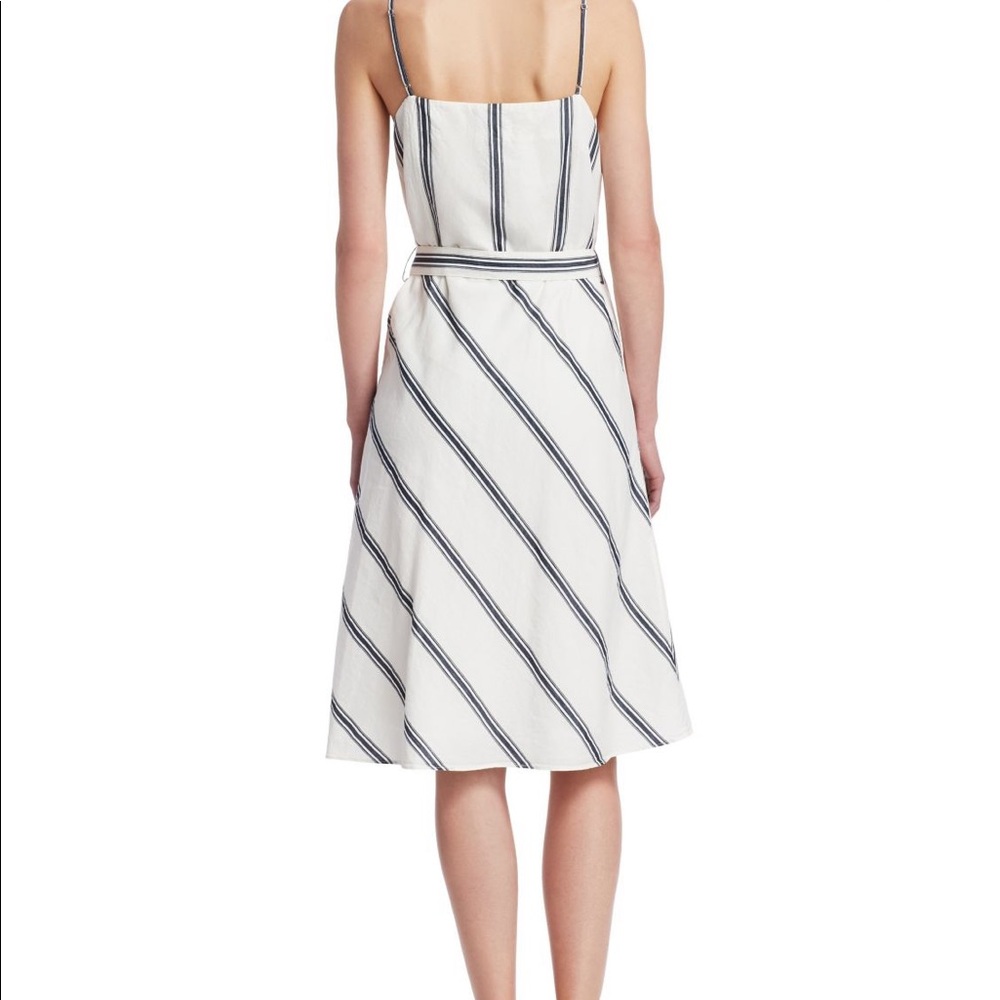 Rag And Bone Doris Stripe Button Down Dress - image 2
